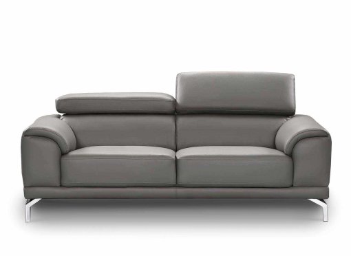 Canapé design contemporain gris 3 places BRITTA