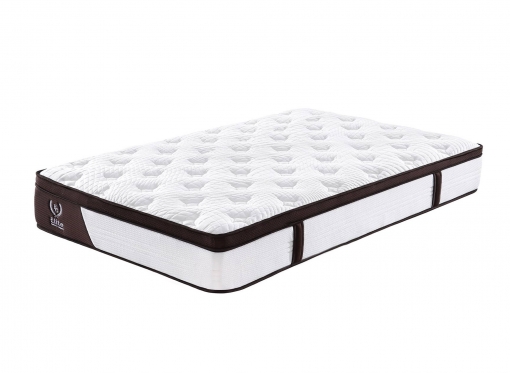 Matelas hybride mousse et ressorts ensachés 90 x 190 cm épaisseur 30 cm MANOA