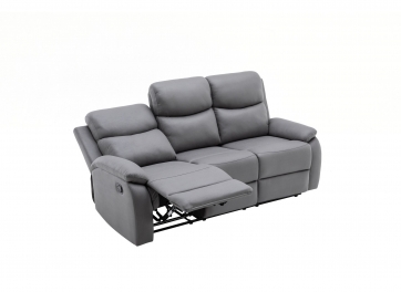 Canapé relax gris foncé 3 places JACOB