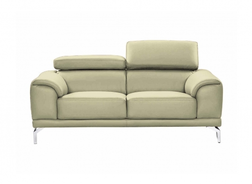 Canapé design contemporain beige 2 places BRITTA