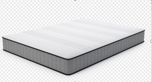 Matelas hybride ressorts ensachés 90 x 190 cm épaisseur 20 cm AWAN